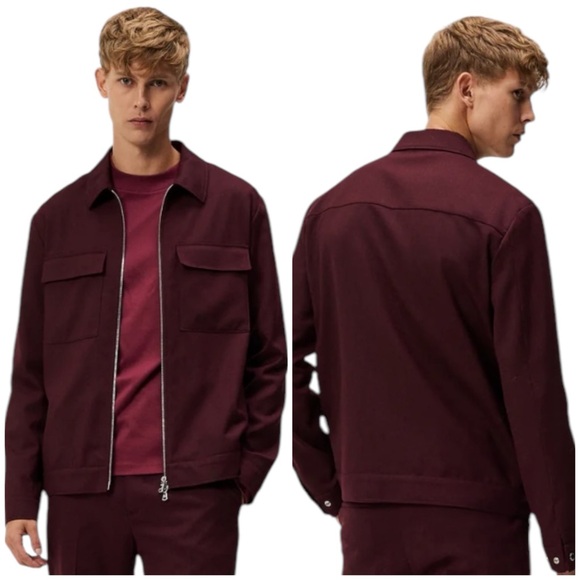 J LINDEBERG ☆ Men's JAROD Water Repellent Full Zip Jacket - Picture 1 of 7